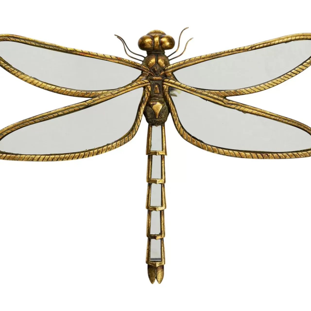 Bilder-KARE Design Wandschmuck Dragonfly Mirror 45Cm