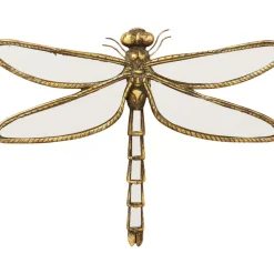 Bilder-KARE Design Wandschmuck Dragonfly Mirror 35Cm