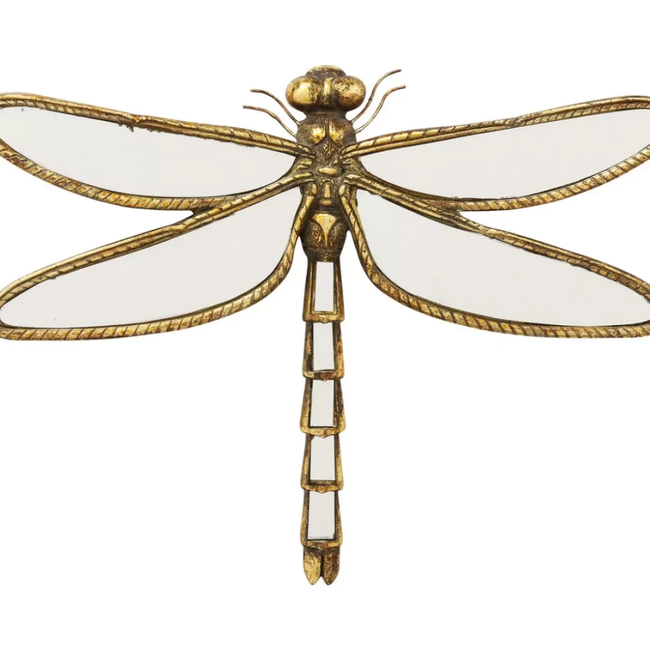 Bilder-KARE Design Wandschmuck Dragonfly Mirror 35Cm