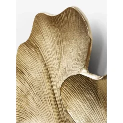 Bilder-KARE Design Wandschmuck Ginkgo Gold Gros