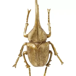 Bilder-KARE Design Wandschmuck Herkules Beetle Gold