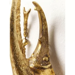 Bilder-KARE Design Wandschmuck Herkules Beetle Gold