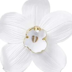 Bilder-KARE Design Wandschmuck Orchid Weis 54Cm