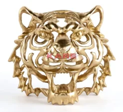 Bilder-KARE Design Wandschmuck Tiger Gold