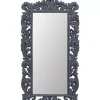 Spiegel-KARE Design Wandspiegel Baroque Valentina Grau 100X190Cm