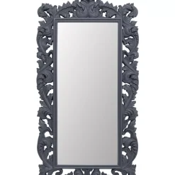 Spiegel-KARE Design Wandspiegel Baroque Valentina Grau 100X190Cm