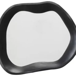 Spiegel-KARE Design Wandspiegel Dynamic Schwarz 40X34Cm