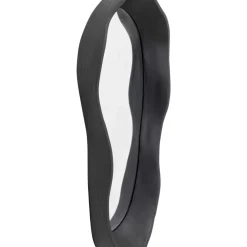 Spiegel-KARE Design Wandspiegel Dynamic Schwarz 29X61Cm