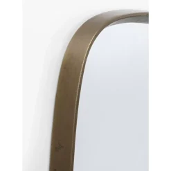 Spiegel-KARE Design Wandspiegel Noomi Brass 122X58Cm