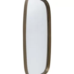 Spiegel-KARE Design Wandspiegel Noomi Brass 122X58Cm