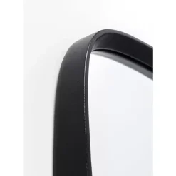 Spiegel-KARE Design Wandspiegel Noomi Schwarz 122X58Cm