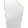 Spiegel-KARE Design Wandspiegel Shape Brass 64X94,5Cm