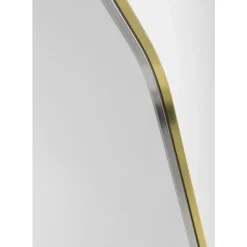 Spiegel-KARE Design Wandspiegel Shape Brass 64X94,5Cm