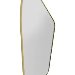 Spiegel-KARE Design Wandspiegel Shape Brass 64X94,5Cm