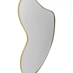 Spiegel-KARE Design Wandspiegel Shape Brass 110X120Cm