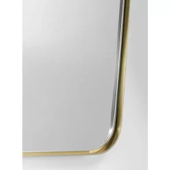 Spiegel-KARE Design Wandspiegel Shape Hexagon Brass 64X94,5Cm