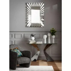 Spiegel-KARE Design Wandspiegel Sprocket 83X120Cm