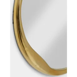 Spiegel-KARE Design Wandspiegel Tina Gold O61Cm