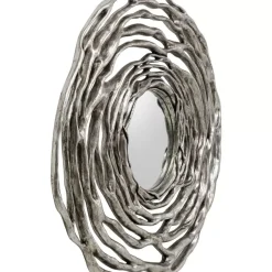 Spiegel-KARE Design Wandspiegel Twiggy Silber O121Cm