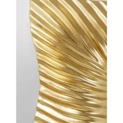 Spiegel-KARE Design Wandspiegel Wavy Brass 94X124Cm
