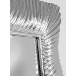 Spiegel-KARE Design Wandspiegel Wavy Silber 94X124Cm