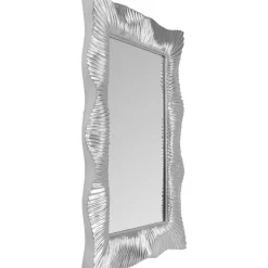 Spiegel-KARE Design Wandspiegel Wavy Silber 94X124Cm