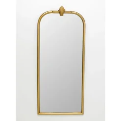 Spiegel-KARE Design Wandspiegel Window Tower Gold 51X113Cm