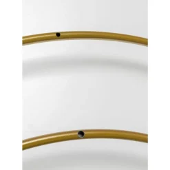 Uhren-KARE Design Wanduhr Circular Gold O74Cm