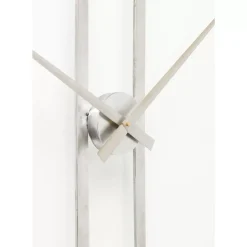 Uhren-KARE Design Wanduhr Clip Silber O60Cm