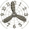 Uhren-KARE Design Wanduhr Fan Blade O61Cm