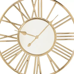 Uhren-KARE Design Wanduhr Giant Gold O80Cm