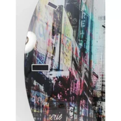 Uhren-KARE Design Wanduhr Glas Times Square O80Cm