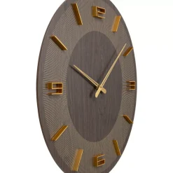 Uhren-KARE Design Wanduhr Levi Braun O60