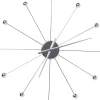 Uhren-KARE Design Wanduhr Like Umbrella Balls Chrome