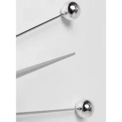 Uhren-KARE Design Wanduhr Like Umbrella Balls Chrome