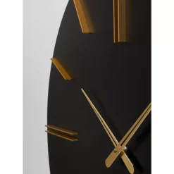Uhren-KARE Design Wanduhr Luca Schwarz O70Cm