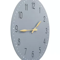 Uhren-KARE Design Wanduhr Mailo Grau O50
