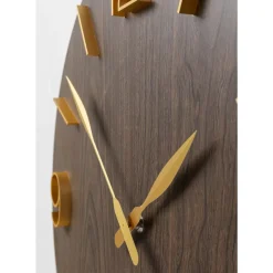 Uhren-KARE Design Wanduhr Oscar Schwarz O60