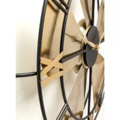 Uhren-KARE Design Wanduhr Propeller O62Cm