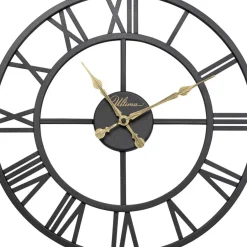 Uhren-KARE Design Wanduhr Roman Schwarz O41Cm