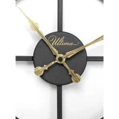 Uhren-KARE Design Wanduhr Roman Schwarz O41Cm
