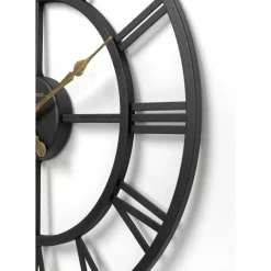 Uhren-KARE Design Wanduhr Roman Schwarz O41Cm