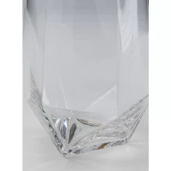Geschirr & Tischaccessoires-KARE Design Wasserglas Diamond Gold Rim