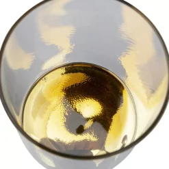 Geschirr & Tischaccessoires-KARE Design Wasserglas Electra Gold 11Cm