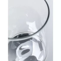 Geschirr & Tischaccessoires-KARE Design Wasserglas Electra Silber 15Cm