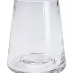 Geschirr & Tischaccessoires-KARE Design Wasserglas Riffle 11Cm