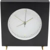 Uhren-KARE Design Wecker Kian Schwarz