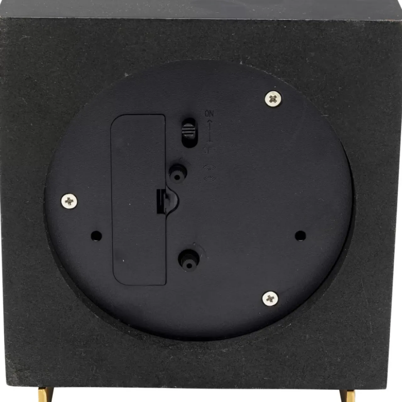 Uhren-KARE Design Wecker Kian Schwarz