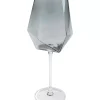 Geschirr & Tischaccessoires-KARE Design Weinglas Diamond Smoke