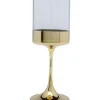 Geschirr & Tischaccessoires-KARE Design Weinglas Electra Gold